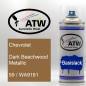 Preview: Chevrolet, Dark Beechwood Metallic, 59 / WA9181: 400ml Sprühdose, von ATW Autoteile West.